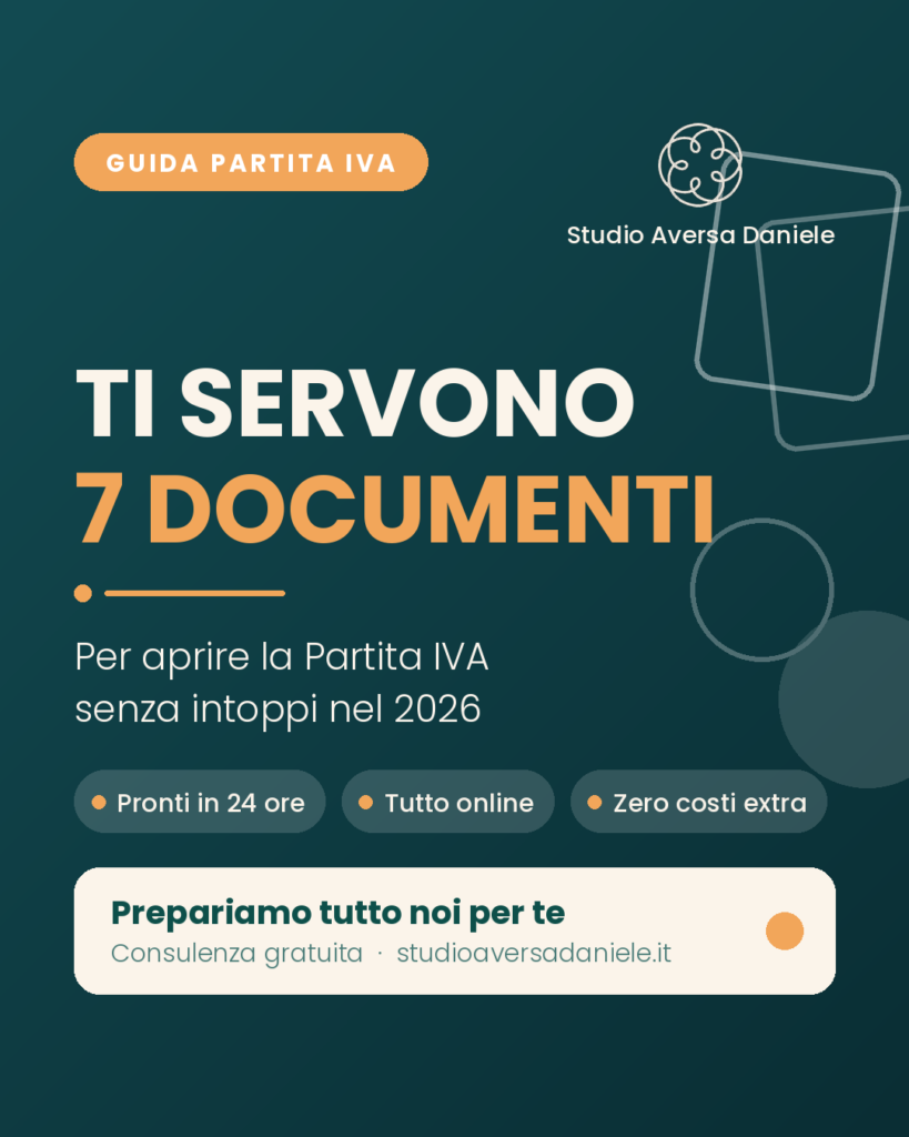 I 7 documenti che ti servono per aprire una Partita IVA