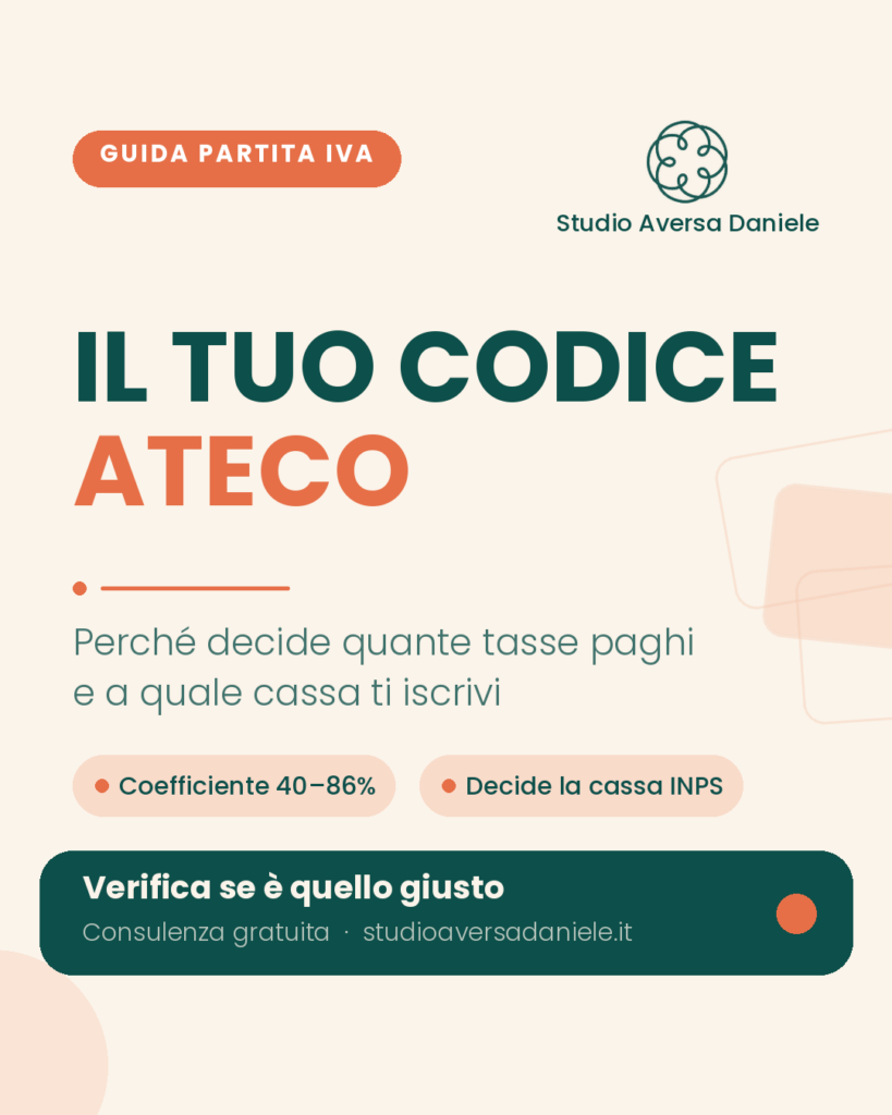 Codice ATECO: cos'&egrave; e perch&eacute; sceglierlo bene cambia le tasse che paghi
